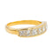 Bague 52 Bague Demi alliance Or jaune Diamant 58 Facettes 3118592CN
