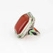 Bague 50 Vintage Art Déco carnelian enamel ring 58 Facettes G13573