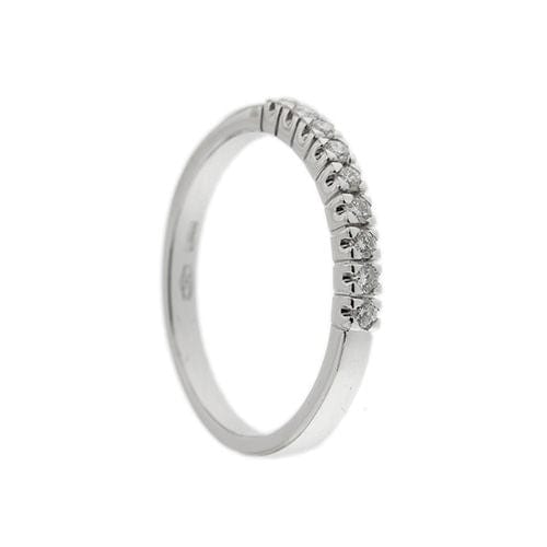 Bague 55 Bague Riviera avec diamants 0,27 ct 58 Facettes 35584