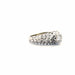 Bague 56 Solitaire Or blanc Diamants 58 Facettes 88-GS36090-01