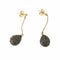 Boucles d'oreilles Boucles d’Oreilles Gouttes pavées Saphirs Diamants Or 18 Carats 58 Facettes BO161