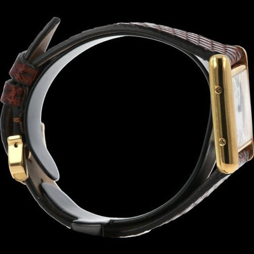 Montre Cartier Montre Tank Vermeil 58 Facettes MT43332