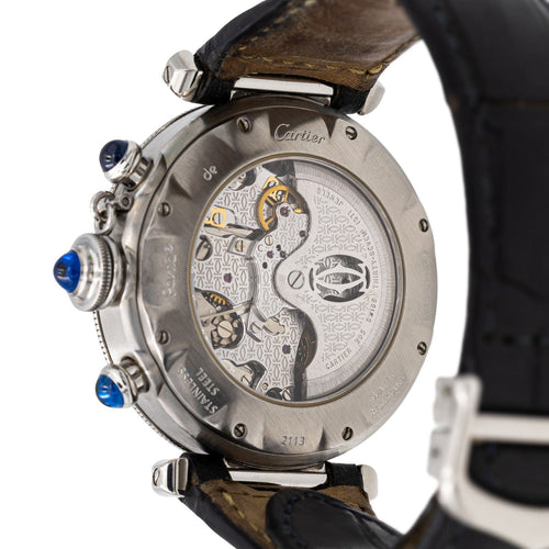 Montre Cartier Montre Pasha Acier 58 Facettes 2912909CN