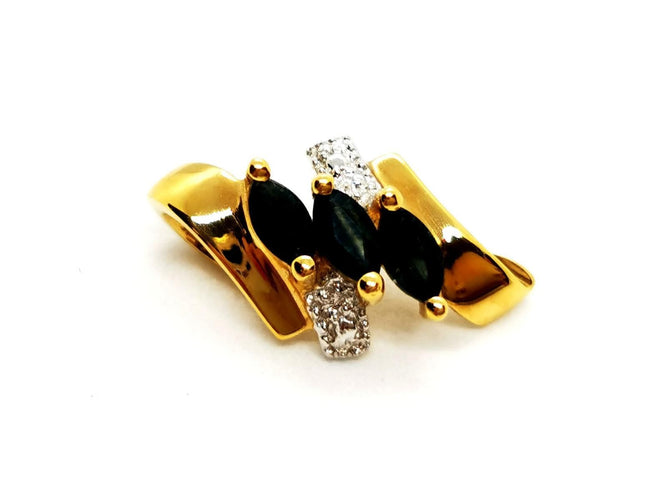 Pendentif Pendentif Pendentif Or jaune Saphir 58 Facettes 1141387CD