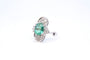 Bague Bague Vintage émeraude & diamants 58 Facettes 25105