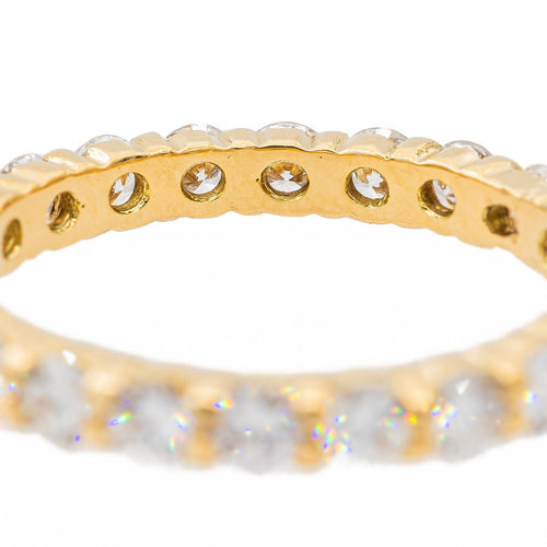 Bague 55 Bague Alliance Or jaune Diamant 58 Facettes 3106205CN