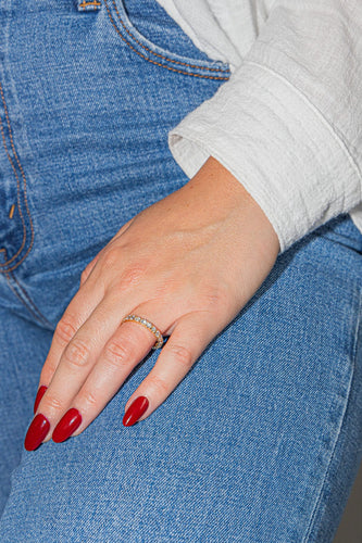 Bague 55 Bague Alliance Or jaune Diamant 58 Facettes 3106205CN