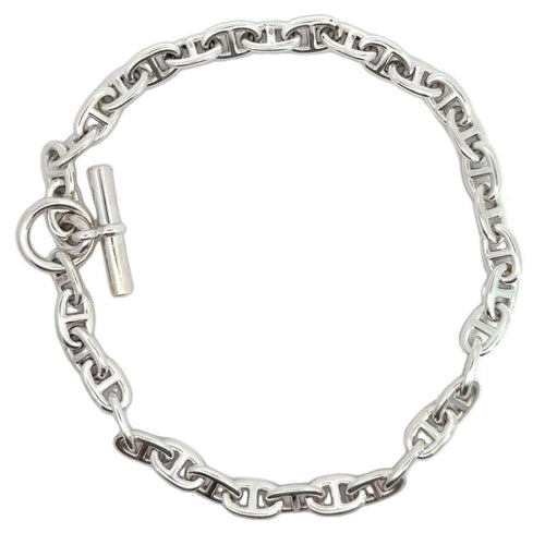 Collier Hermès - Chaîne d'ancre en argent 58 Facettes 25895