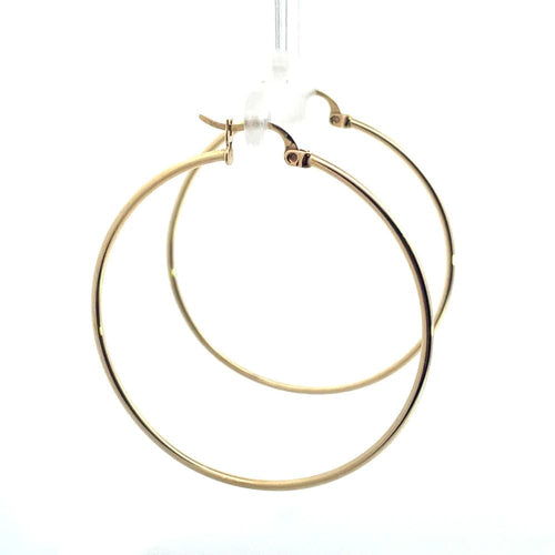 Boucles d'oreilles Boucles d'oreilles créoles en or Criollo 58 Facettes UN0129