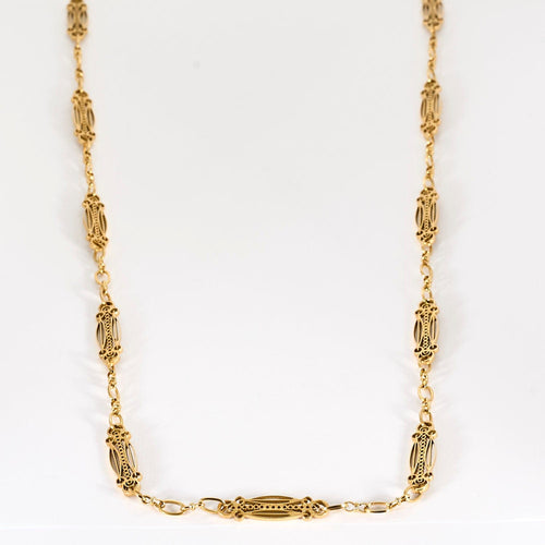 Collier Chaine giletière or jaune 58 Facettes ROD3564