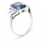 Bague 50 Bague Ceylan or gris saphir bleu diamants 58 Facettes 61100135