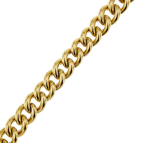 Bracelet Bracelet à maillons gourmette en or jaune 58 Facettes 35302