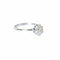 Bague 54 Bague contemporaine en or et diamants 58 Facettes Q121B(738)