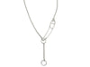 Collier collier HERMES sautoir chaine d'ancre punk long argent 90-100 58 Facettes 262353