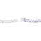 Collier Collier rivière platine, diamants baguettes. 58 Facettes 33184
