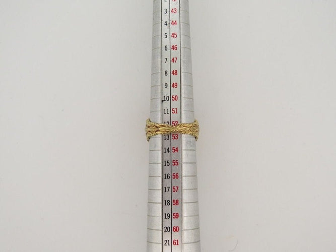 Bague 52 bague GUCCI abeille le marche des merveilles en or jaune 18k argent 800 58 Facettes 259402