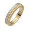 Bague 48 Bague Boucheron, "Quatre Radiant Edition Grosgrain", deux ors et diamants. 58 Facettes 32043