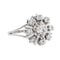 Bague 55.5 Bague Marguerite Or blanc Diamant 58 Facettes 3447716CN