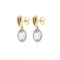 Boucles d'oreilles Boucles d'oreilles pendantes topazes 58 Facettes 34537