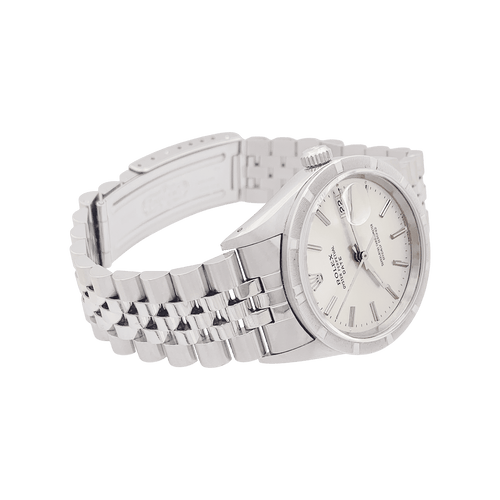 Montre Montre Rolex "Oyster Perpetual Date" acier. 58 Facettes 34259