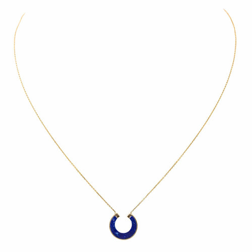 Collier Collier Or jaune Lapis Lazuli 58 Facettes 3332315CN