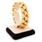 Bracelet Bracelet à maillons panthère en or jaune 18 carats 17300-9156 58 Facettes E695E547938346E18E7F57A8136F6D93