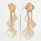 Van Cleef & Arpels - Boucles d’oreilles Magic Alhambra 4 motifs 58 Facettes