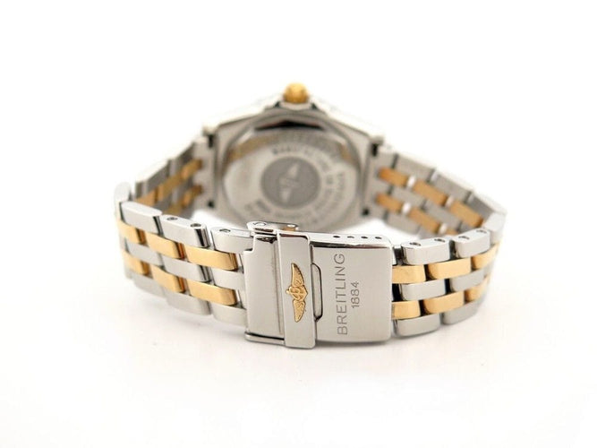 Montre montre BREITLING wings lady 31mm or diamants 58 Facettes 259192
