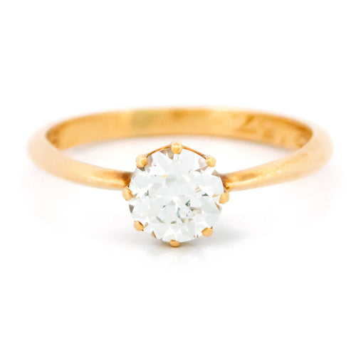 Bague 50 Bague solitaire en or jaune et diamant 58 Facettes E7B0B78B1E4549C3876B65816C9177BF