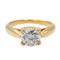 Bague 47 Bague Solitaire Or jaune Diamant 58 Facettes 2909883CN