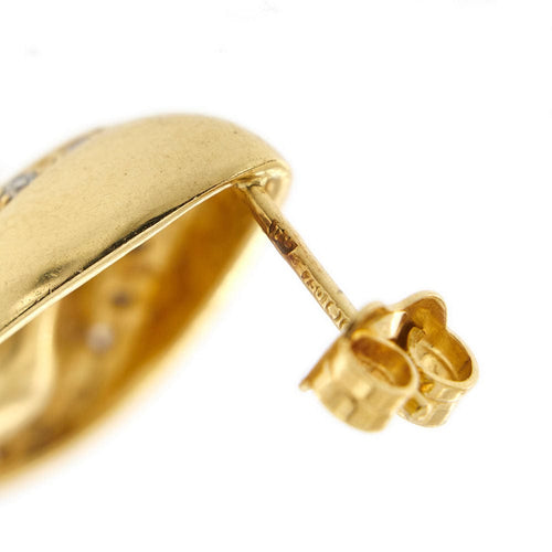 Обеци с перли и диаманти 