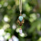 Pendentif Pendentif en or jaune style Art Nouveau turquoise et perle du Mississippi 58 Facettes A2005S