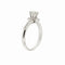 Bague 55 Bague solitaire avec diamants 0,84 ct 58 Facettes 36977