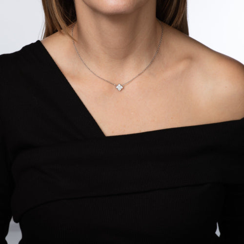 CARTIER - Hindu Diamond Necklace White Gold 58 Facettes G14222