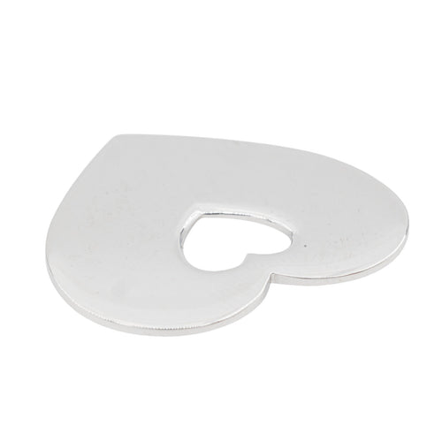 Pendentif Poiray Pendentif Coeur Coeur Or blanc 58 Facettes 3049964CN