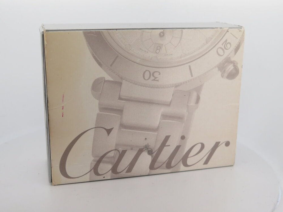 Montre montre CARTIER santos demoiselle 26 mm quartz acier palladie 58 Facettes 264346