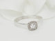 Bague 53.5 Bague solitaire en or blanc et diamants 0.15ct 58 Facettes 30934