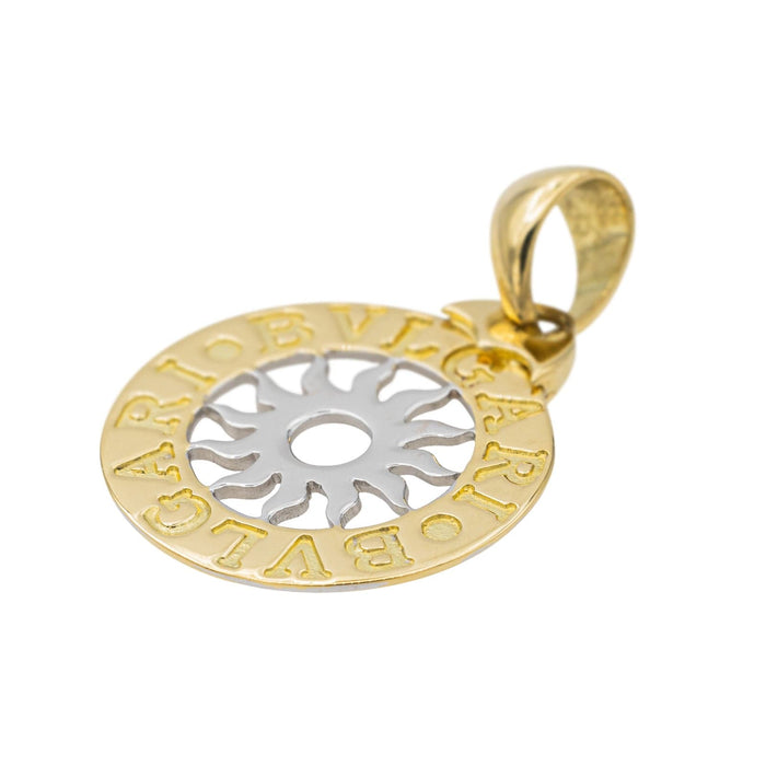 Pendentif Bulgari Pendentif Tondo Or jaune 58 Facettes 3557151CN