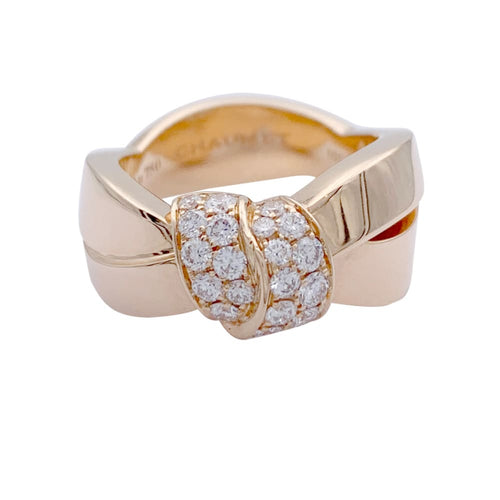 Bague 49 Bague Chaumet, "Liens Séduction", or rose et diamants. 58 Facettes 32253