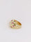 Bague Bague boule vintage en or jaune, rubis et diamants 58 Facettes J134