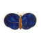 Broche Broche Papillon or jaune, Lapis-Lazuli, Jaspe 58 Facettes BRO54