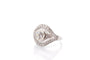 Bague 54 Bague diamant de 1,41cts J/VS2 en platine 58 Facettes 26866-27081