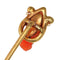 Broche Épingle à cravate antique à tête de cheval en corail 58 Facettes 24057-0275
