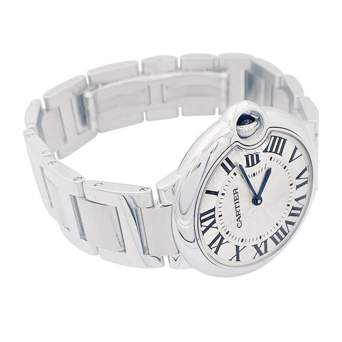 Montre Montre Cartier, "Ballon Bleu", acier. 58 Facettes 33721