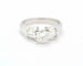 Bague Anello solitario ct 0,80 e baguette laterali 58 Facettes
