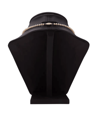 Колие Колие Жълто злато 18K Сива перла AA+ 58 Facettes BO210558/PERLESENCHUTE