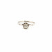 Bague 58 Solitaire Or Blanc 18k & Diamant 58 Facettes 16-GS29796