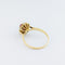 Bague 54 Bague Marguerite Or Jaune diamants et rubis 58 Facettes 32293