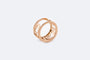 Bague 17 / Oro Rosa Anello in oro rosa LOVE con diamanti 58 Facettes ANL714