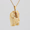 Pendentif Pendentif éléphant or et pierres précieuses 58 Facettes 23-336